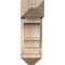 Ekena Millwork Balboa Arts and Crafts Smooth Bracket w/ Offset Brace, Douglas Fir, 7 1/2"W x 18"D x 22"H BKT0806X18X22BOA03SDF - alternate 4
